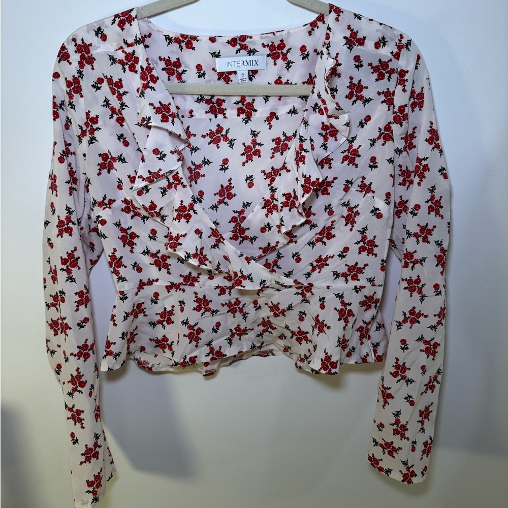 Intermix floral blouse
